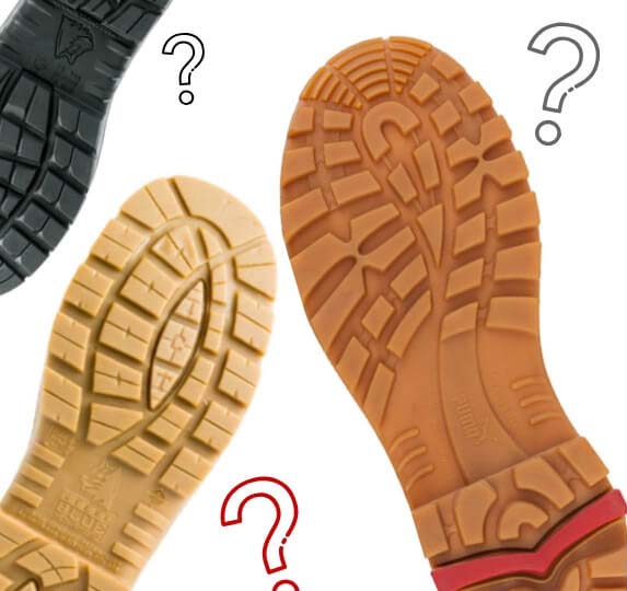 The difference between PU and rubber outsole safety shoes